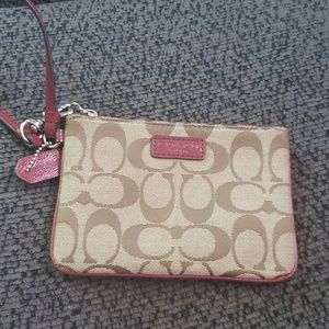 Coach wristlet